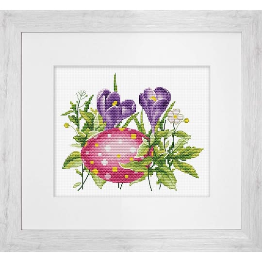 Luca-S Easter Egg Counted Cross Stitch Kit